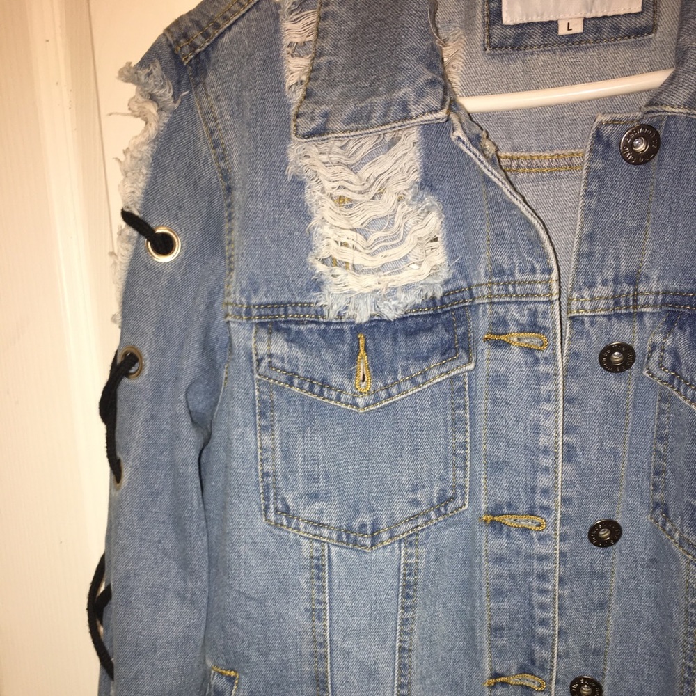 I’m selling the denim jacket